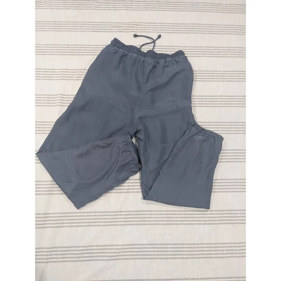 Vintage 100% Silk Joggers - Picture 1 of 8